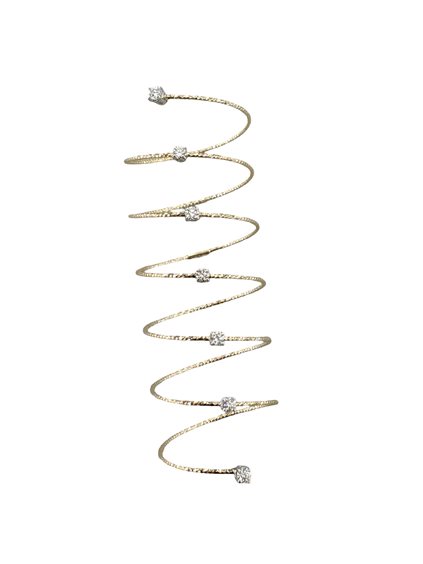 Ringe Magic Wire Dame Perfect in Gold Diamante 0.14 Ct 38-AS - 38-AS